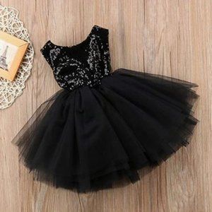 Tutu Dress Kids Sleeveless Tulle Princess Dresses